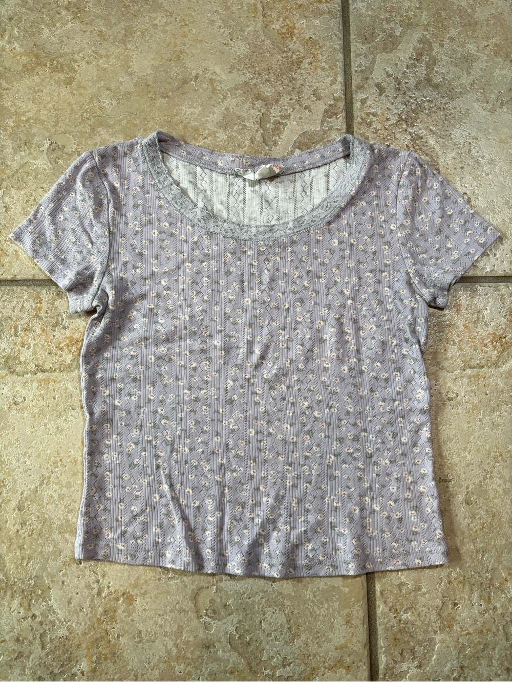 Floral Baby Tee